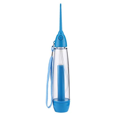 Preisvergleich Produktbild Peepheaven Zahnseide Mundpflege Implementieren Wasser Flosser Bewässerung Wasserstrahl Dental Irrigator Flosser Zahnreiniger-blau