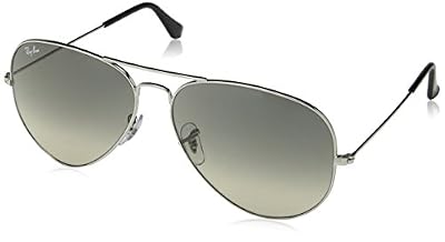 Ray-Ban RB 3025 62 003/32 Rb 3025 Aviator Lunettes de soleil polarisées 62, Noir