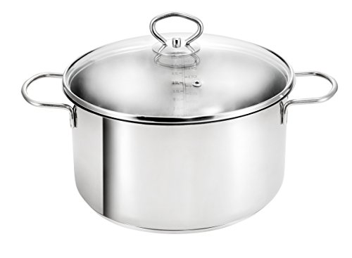 Kopf 125389 Merkur cookware set, 6-piece, stainless steel