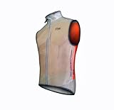 Funkier Large Sleeveless Windbreaker Gillet - Orange, 41 Inch