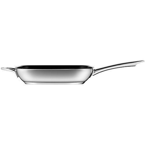 WMF Grillpfanne beschichtet 28 x 28 cm Devil Schüttrand Edelstahlgriff Cromargan Edelstahl CeraDur induktionsgeeignet Handwäsche - 3