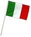 Produktbild Fahne Flagge Italien 30 x 45 cm mit Stab