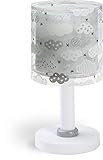 Fabricado en españa Dalber Clouds - Lámpara Infantil de Sobremesa, gris
