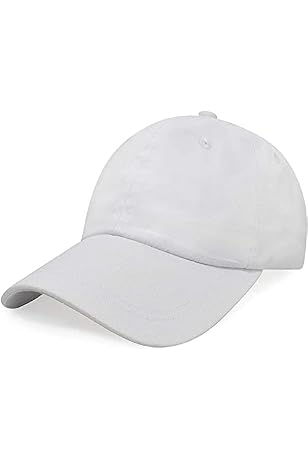 100% cotton classic baseball cap 