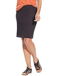 Balsamik - Falda recta, corte 5 bolsillos - Mujer