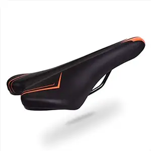 Spin Bike Seat Saddles Comfortable Bicycles Seat PU Foam Padded Bicycle Saddle - Dual Shock Absorbing Airflow System Waterproof Universal Fit for Indoor/Outdoor Bikes Men Women