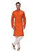 A.B.C. Garments Orange South Cotton Kurta Pyjama Set for Men RS.799.00