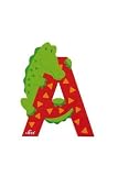 Trudi 81601 - Sevi Tierbuchstabe Alligator A rot