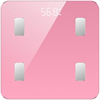 High-end Smart Bluetooth Weight Scale Human Home Bluetooth Body Fat Scales,Pink