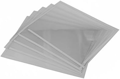 (5) Sand Blaster Window Films fits 25 Gallon Benchtop Sandblast Cabinet by Dragway Tools