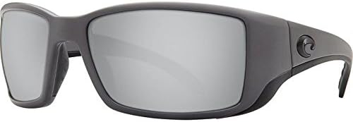 Costa Del Mar Men's 580G Blackfin, Matte Gray Silver Mirror, One Size