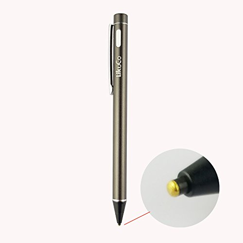 likuco Fine Point Präzision Active Eingabestift mit 1,4 mm Kupfer Tipps für iPad, iPad Mini, iPhone und die meisten Android-Tablets, Windows 8 & 10 Tablet PC und Smartphones
