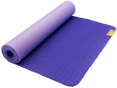 Hugger Mugger Earth Elements Eco Exercise/Yoga Mat 5mm (72-Inch, Violet/Lavender) by Hugger Mugger