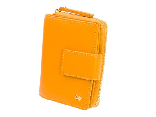 Preisvergleich Produktbild Braun Büffel Miami Damen Geldbörse 43152-641-073 Mango Gelb Geldbeutel
