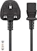Produktbild Goobay Kaltgerätekabel Großbritannien, 5 m, Schwarz; Kaltgerätekabel Großbritannien, 5 m, Schwarz, 5 m - Großbritannien 3-Pin-Stecker (Typ G, BS 1363) > Gerätebuchse C13 (Kaltgeräteanschluss)