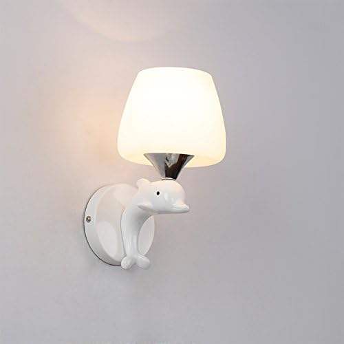 DYBLING Vintage Bedside Lamp American Minimalist Living Room Bedroom Acrylic Led Mushroom Outdoor Indoor Wall Lights Lamp