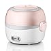 Produktbild Sarazong Elektrische Brotdose, steckbare Isolationsheizung tragbare elektrische Brotdose-Doppelschicht-Brotdose-Edelstahl-innerer kochender Reis (Rosa),Pink