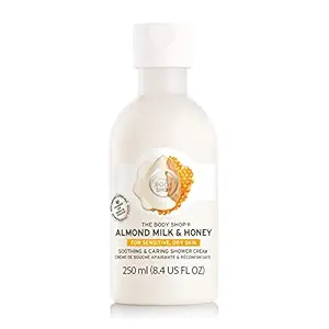 The Body Shop Almond Milk and Honey Calming and Caring Bath Milk, 250ml