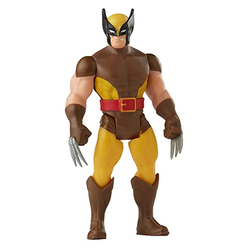 Marvel Hasbro, Legends Series, action figure da 9,5 cm di Wolverine della Retro 375 Collection