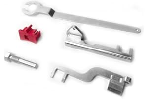 CASTEX Herramientas de la Correa de distribución Kit de Calado de Distribución para Coche Compatible con VAG VW Audi Seat Compatible con Skoda 1.0, 1.2, 1.4 TSI MPI - Made in EU