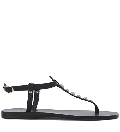 Preisvergleich Produktbild SANDALO LITO NERO CON PERLE - 37