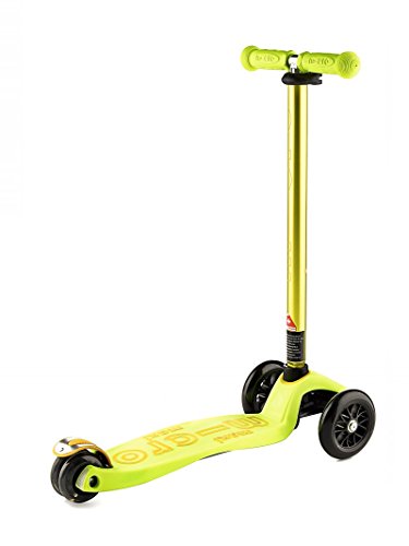 Maxi Micro 3 Wheel Kick Scooter Yellow T Bar Handle for Girls Boys Kids Children reviews Maxi Micro 3 Wheel Kick Scooter Yellow T Bar Handle for Girls Boys Kids Children