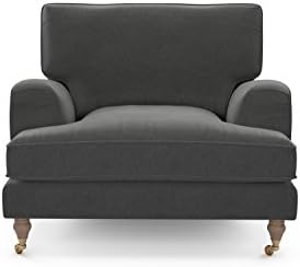 Sofa Heaven Frances Snuggler, House Chenille, Ash Grey