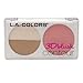 L.A. Colors 3D Blush Contour Palette, Lovely 0.28 oz RS.4299.00