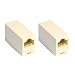 Produktbild 10Pcs RJ45 Koppler Joiner Cat5e Cat6 Lan Netzwerk Patch 8P8C Kabel Stecker Extender Jack In-Line RJ45 Ethernet Buchse auf Buchse Kabel Keystone Jack Gerade Modul Adapter 5 Pack