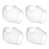 2 Pair Silicone Gel Socks Heel Socks Heel Sleeves for Cracked Foot Skin Care, Reduce Pressure on Heel and Relief Heel Pain, 4 Pieces