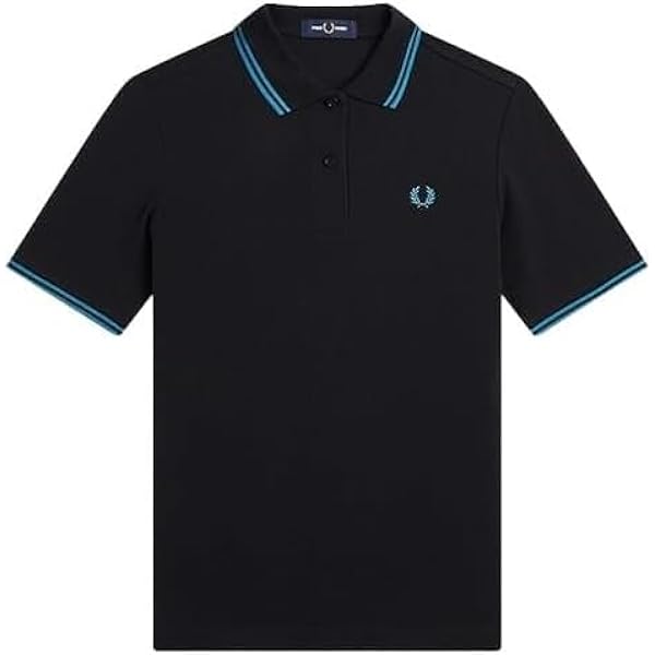 Fred Perry Womens G3600 Twin Tipped 100% Cotton Polo Shirt in