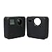 Price comparison product image Dandeliondeme Protective Cover Lens Cap Rail Guide Adapter Pouch Set for GoPro Fusion Camera Organiser for Travelling HomeBlack