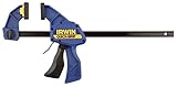 Mordazas móviles bloqueables Quick-Grip 5122Qc - Juego de 2 sargentos semiautomáticos (30,5 cm)