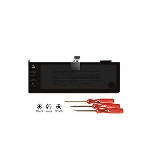 HASESS 6500mAh 10.95V Ultra Hochleistung Notebook Laptop Batterie Li-Polymer Akku A1321 für Apple MacBook Pro 15″ A1321 A1286(2009~2010 Version nur)Fits MB985 MB985CH/A,MC118,MC373,MC372,MC371,MC986 Notebook Batterie 6-Zellen mit 18 Monate Garantie - 2