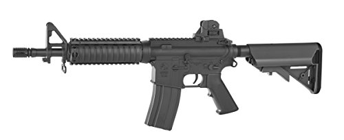 Softair Colt M4A1 CQBR Nero e Cybergun elettrico, 0,5 J