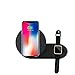 Produktbild Costume 2 in 1 Schnellladedrahtloses Ladegerät Ständer Pad für iPhone/Sansung / iWatch (Schwarz)