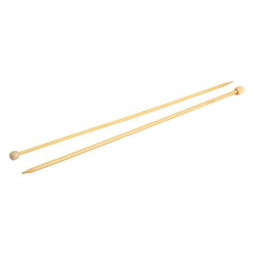 18 Größen 36 cm Stricknadeln aus Bambus Single Punkt Größen 2,0-10.0mm - 3