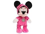 Nicotoy - 5878618 - peluche bebe minnie en grenouillere 25 cm