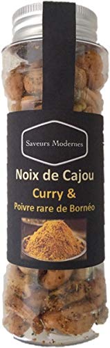Preisvergleich Produktbild Cashewnüsse Curry & seltener Pfeffer Borneo, 90 g