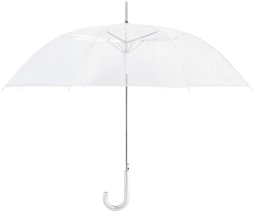Cloak Umbrellas Arc Auto Open Clear Umbrella, Perfect for Weddings and Events