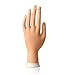 CINEEN Nail Art Movable Practice Model Hand for Nail Art Training Tips Soft Practice Hand Flexible Silicone Prosthetic Hand Manicure Tool...