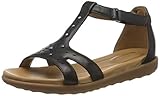 Futter: Synthetische Clarks Damen Un Reisel Mara T-Spangen Sandalen, Schwarz (Black Leather), 42 EU
