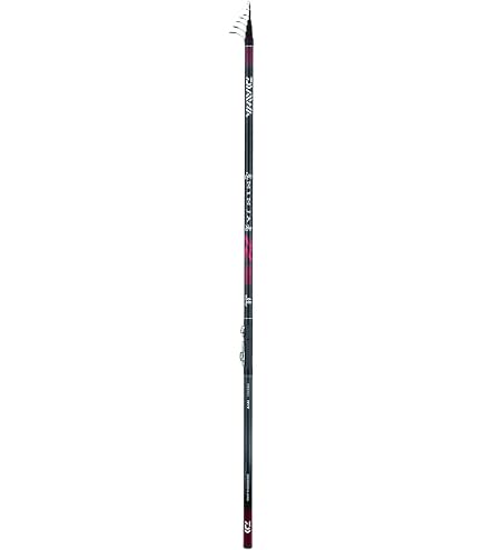 Daiwa Canne Truite Samurai Téléréglable – 5 M, 364 G, P.max 0,22 Mm, Enc.93 Cm – Modèle SA50RSLAF