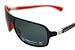 Produktbild TAG Heuer Herren Sonnenbrille schwarz schwarz / rot L