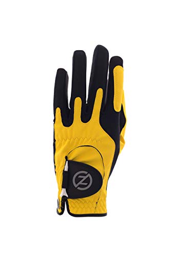 Zero Friction Guante de compresión de Golf, para Hombre, Talla única, Hombre, Color Amarillo, tamaño Talla única