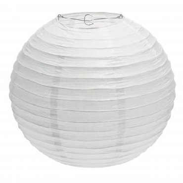 Atmosphera Lanterne boule blanche
