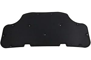 LYHH Auto Dämmatte Motorhaube für Mercedes-Benz GLB (X247) 2019-2023, Motor Wärmedämmung Pad Schallschutz Baumwolle Pad Dämmung Schalldichte Matte,Black