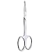 MagiDeal Stainless Steel Round Tip Cosmetic Eyelash Eyebrow Scissors