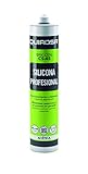 Calidad Profesional Quiadsa 52500592 CS-45 Sellador de Silicona Acética Gris