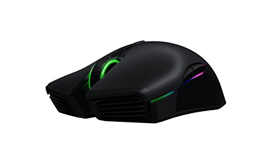 Razer Lancehead Ambidextrous Wireless Gaming Mouse (Gaming-Grade Wireless Performance, Most Precise 16,000 DPI 5G Sensor, Mechanical Mouse Switches, Chroma RGB Lighting)